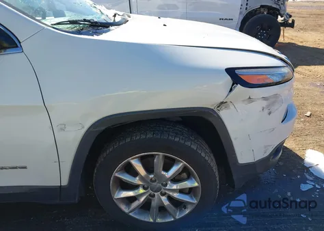 2016 Jeep Cherokee Limited z USA, uszkodzony, nr VIN 1C4PJLDB9GW229471